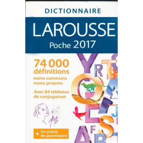 DICTIONNAIRE LAROUSSE POCHE 2017