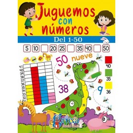 JUEGUEMOS CON NUMEROS 1-50 - GARCIA